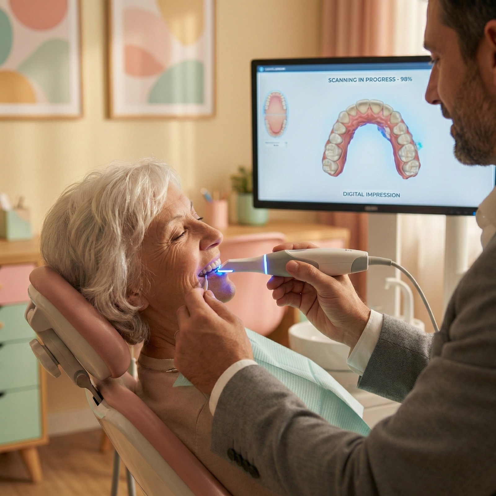 Scanner 3D Intraoral